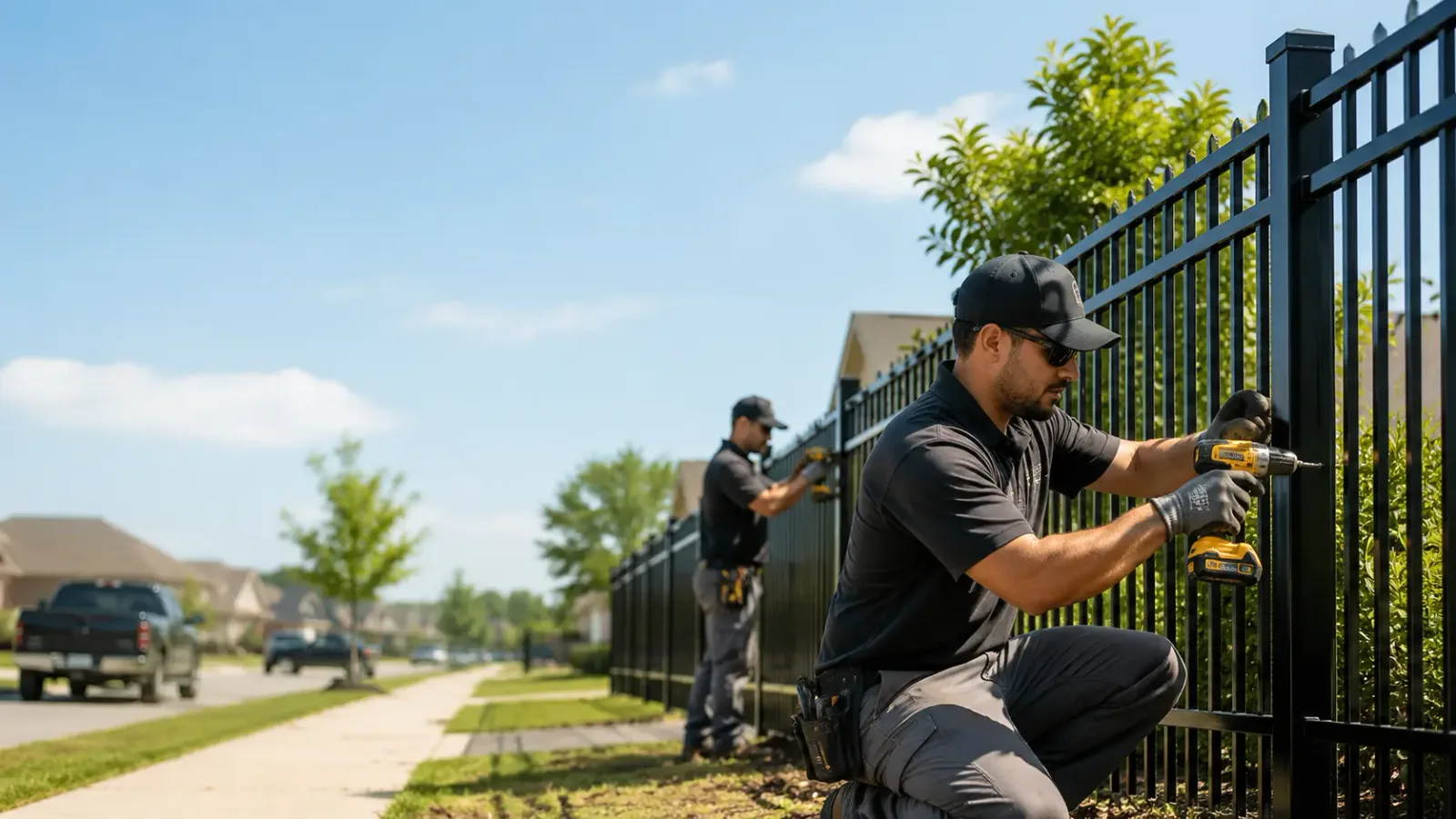 Metal Fence Installation in Morris, AL